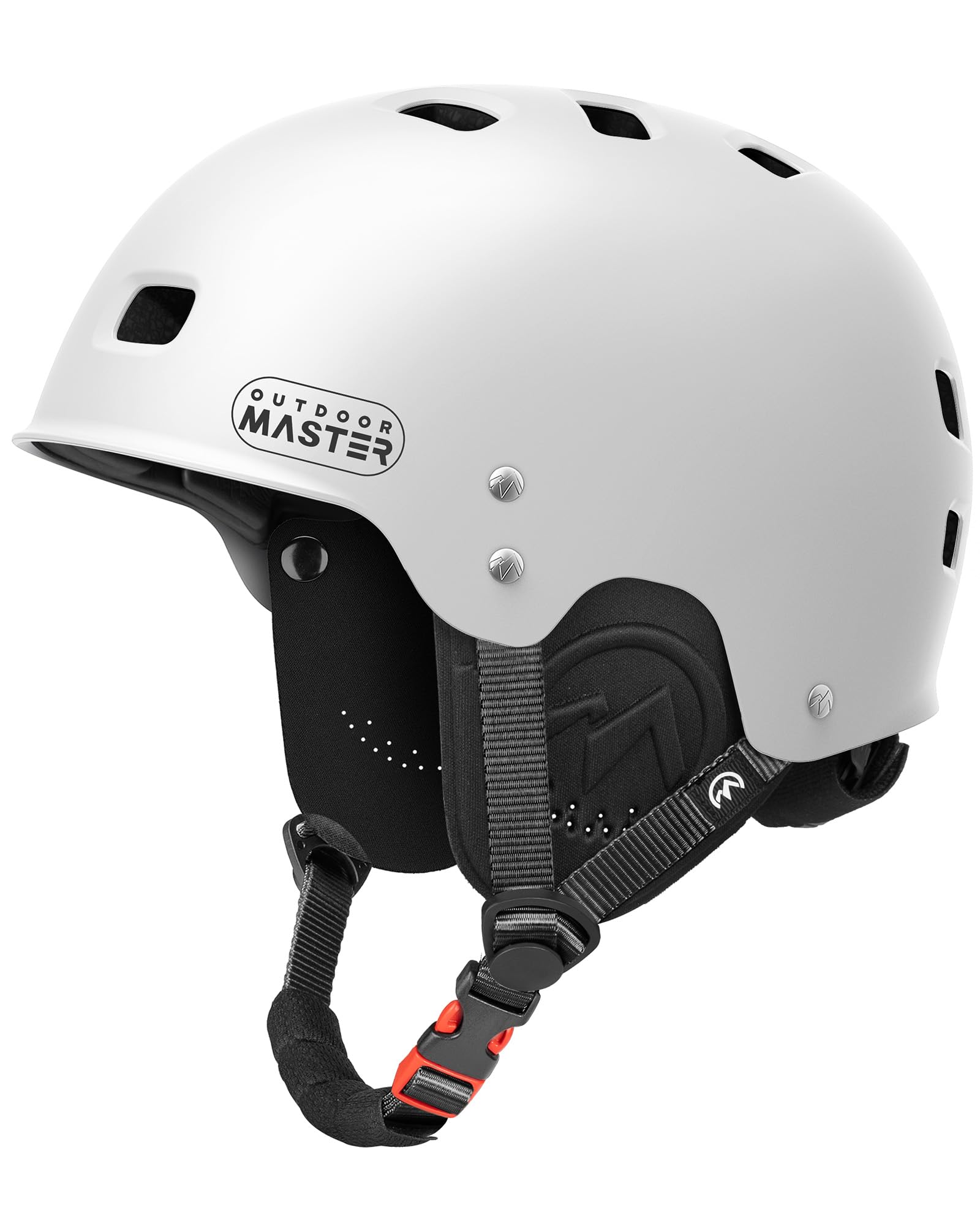 OutdoorMaster Kayak Helmet, Adjustable Surf Helmet with Ear Pads