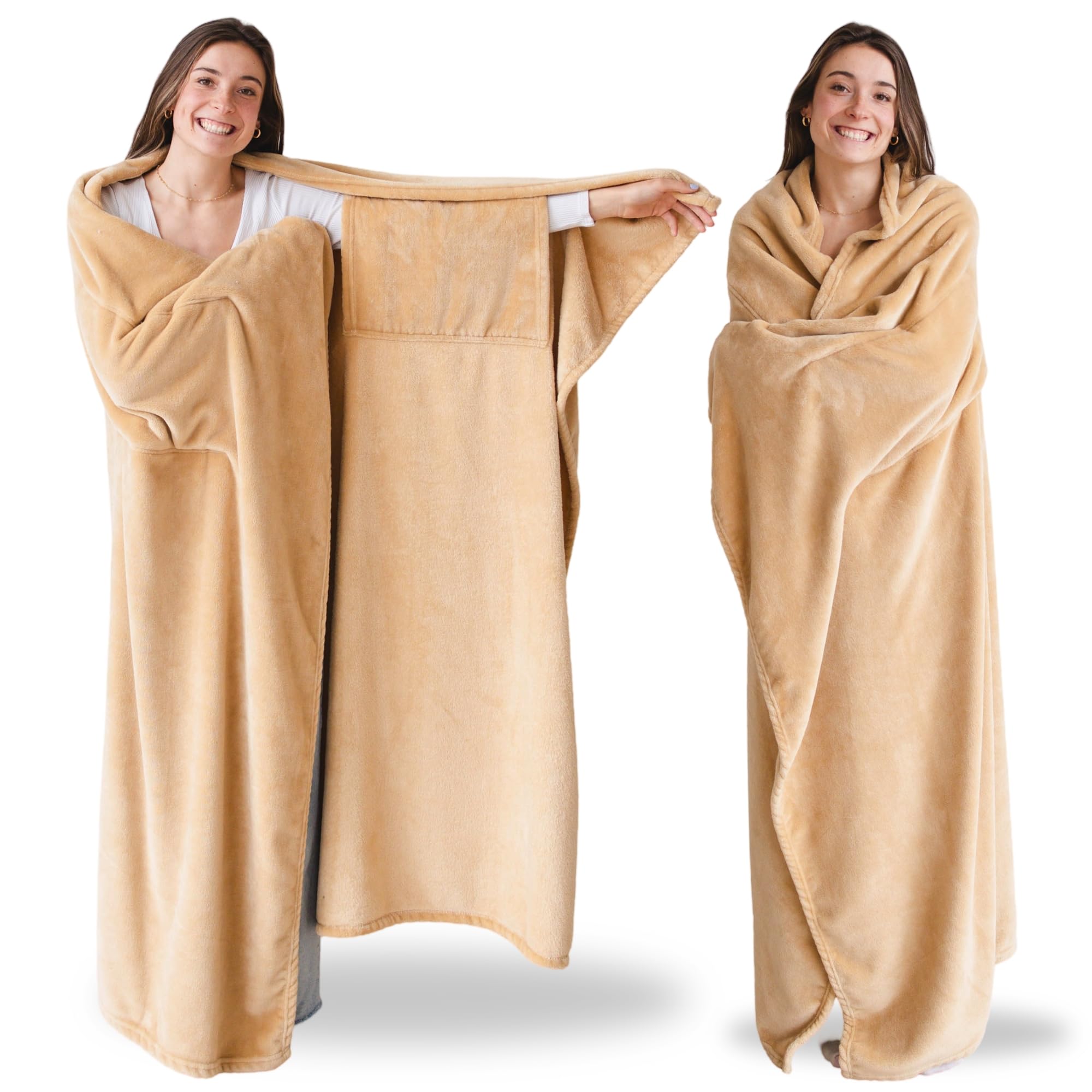 Wearable Blankets for Women, Adult Wearable Blanket Men, Top Christmas Gifts for Women, Wife Birthday Gift Ideas