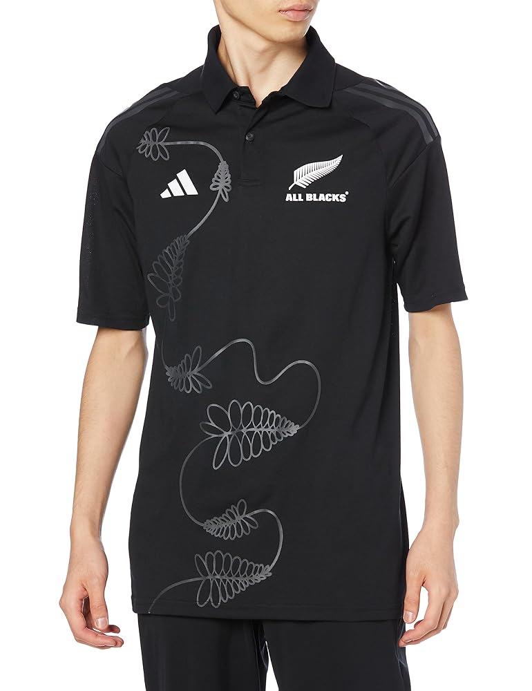 Amazon.co.jp: [アディダス] ポロシャツ オールブラックス