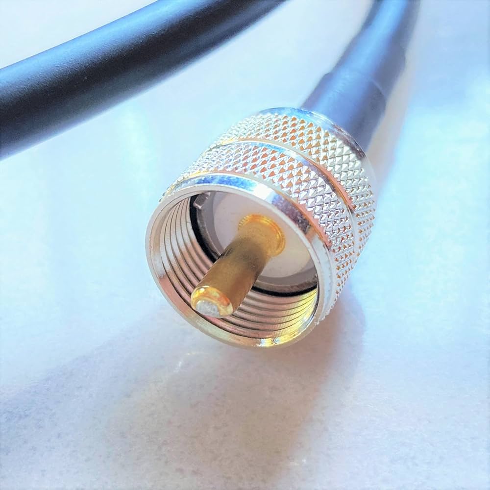 同軸ケーブル 5DFB 30m 両端 ＭP アマチュア 無線 FBケーブル フジクラ 5DFB(LITE)×30M 同軸ケーブル(MPコネクタ付