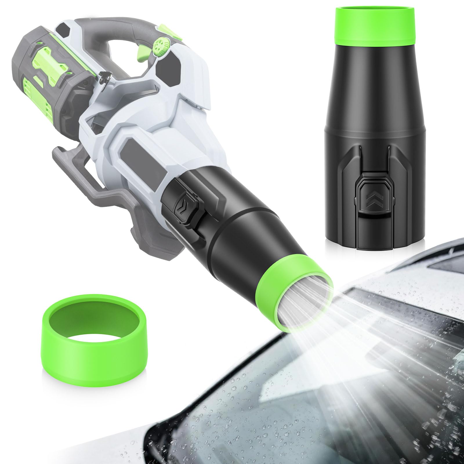 Uniqwamo Car Drying Nozzle Compatible for EGO Leaf Blower Nozzle