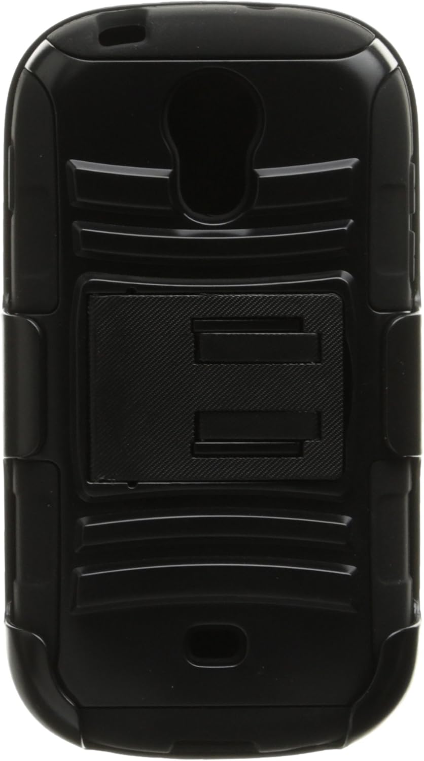 BlastCase Cell Phone Case for Samsung Galaxy Light T399 - Non-Retail Packaging - Black
