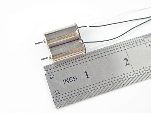 Miniatura 20 de CHANCS Motor de copa hueca con cable Micro Coreless Motor con pequeña hélice para RC Aviones Helicóptero Juguete 2PCS 2 pzas