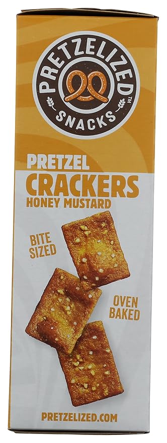Galletas Pretzel Sabor Miel y Mostaza Pretzelized 6.5 oz miniatura 5
