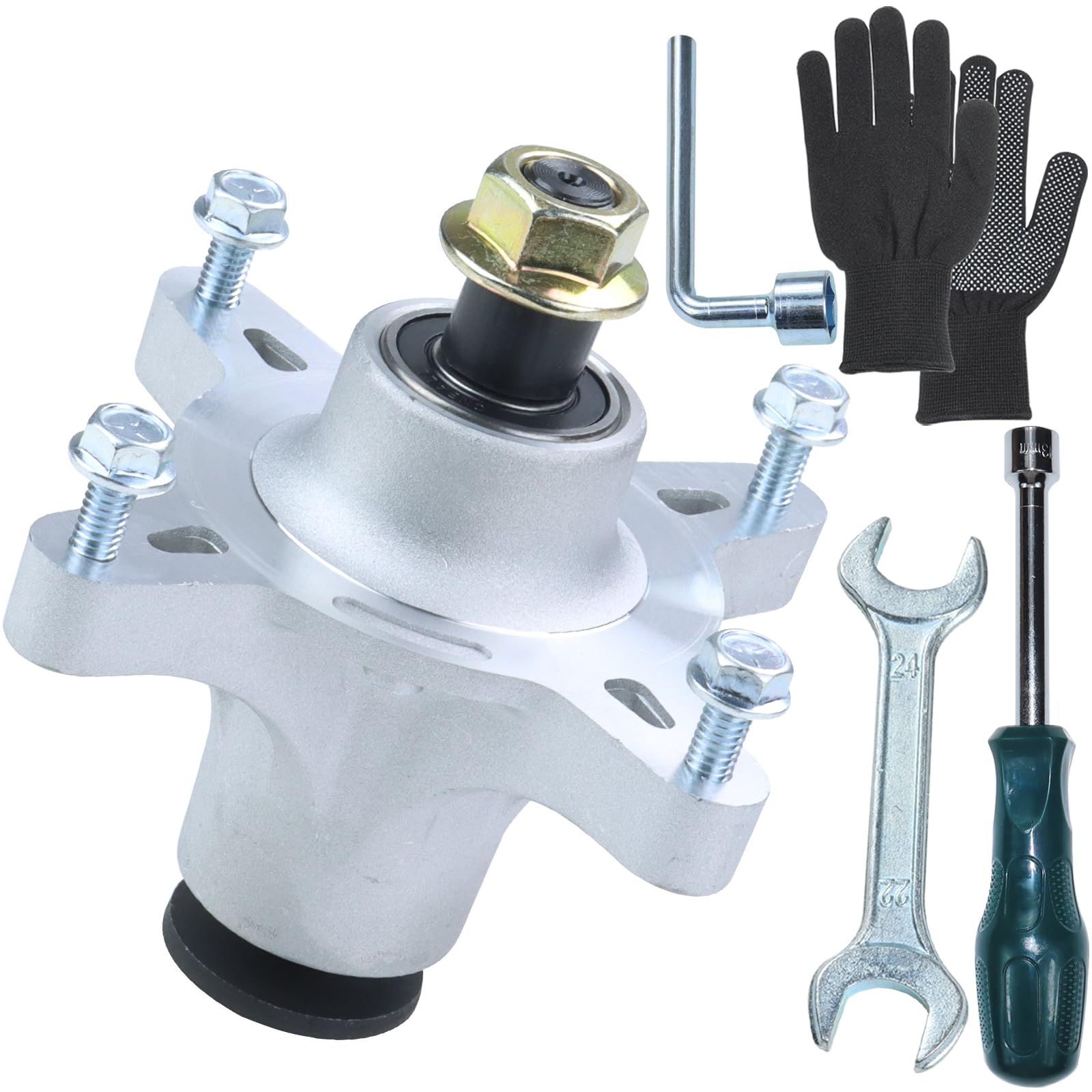 Ricambio Tosaerba Zero-turn Assemblaggio Mandrino Ponte Per - Foto 4