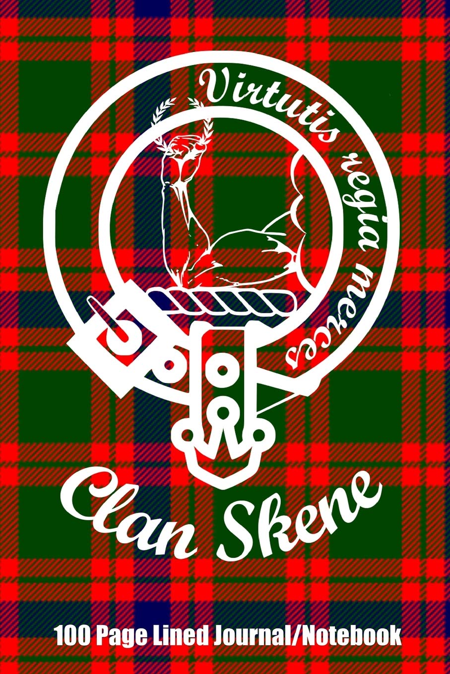 Clan Skene 100 Page Lined Notebook/Journal