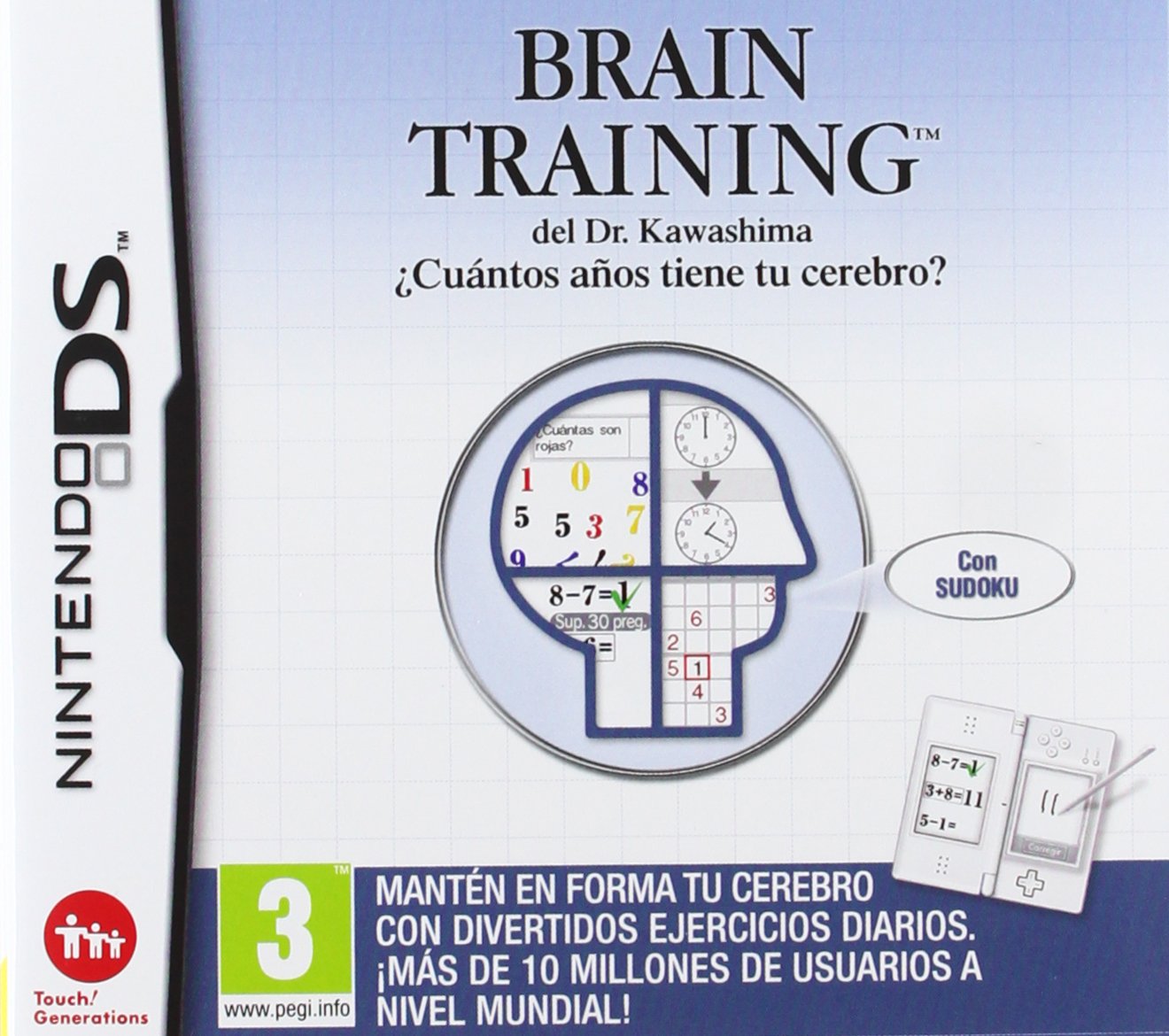 NDS Brain Training del Dr. Kawashima