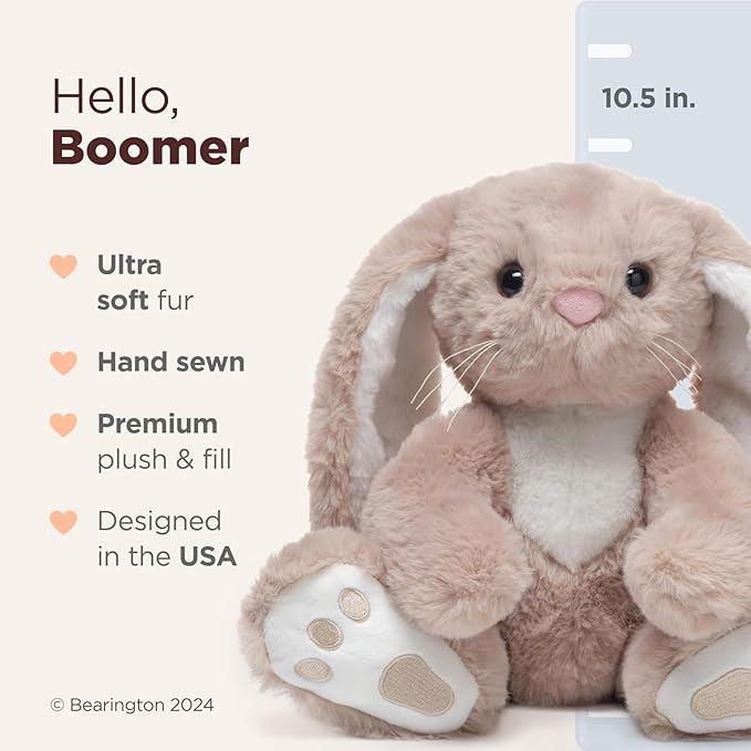 Bearington Boomer Conejito de Peluche 10.5" miniatura 3