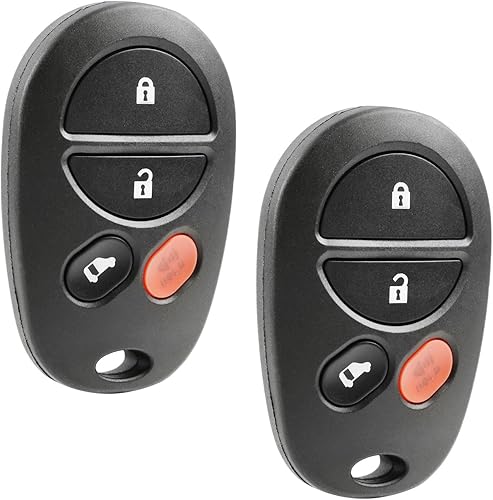 Miniatura 7 de Reemplazo remoto de Estados Unidos para Toyota Sienna Van Key Fob Control 4btn GQ43VT20T