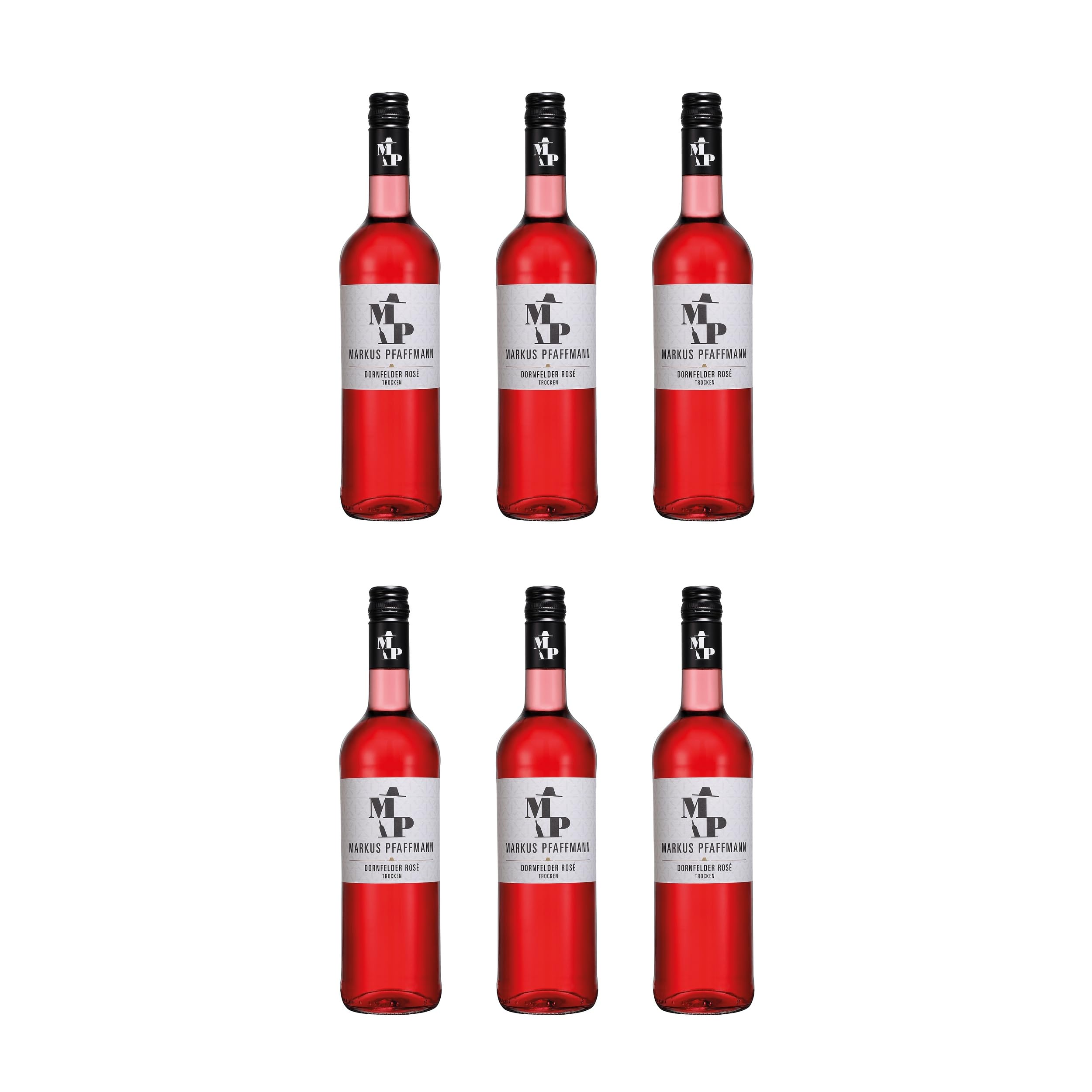 Markus Pfaffmann Dornfelder MP Roséwein Rosé trocken Deutschland inkl. FeinWert E-Book (6 x 0.75 l)