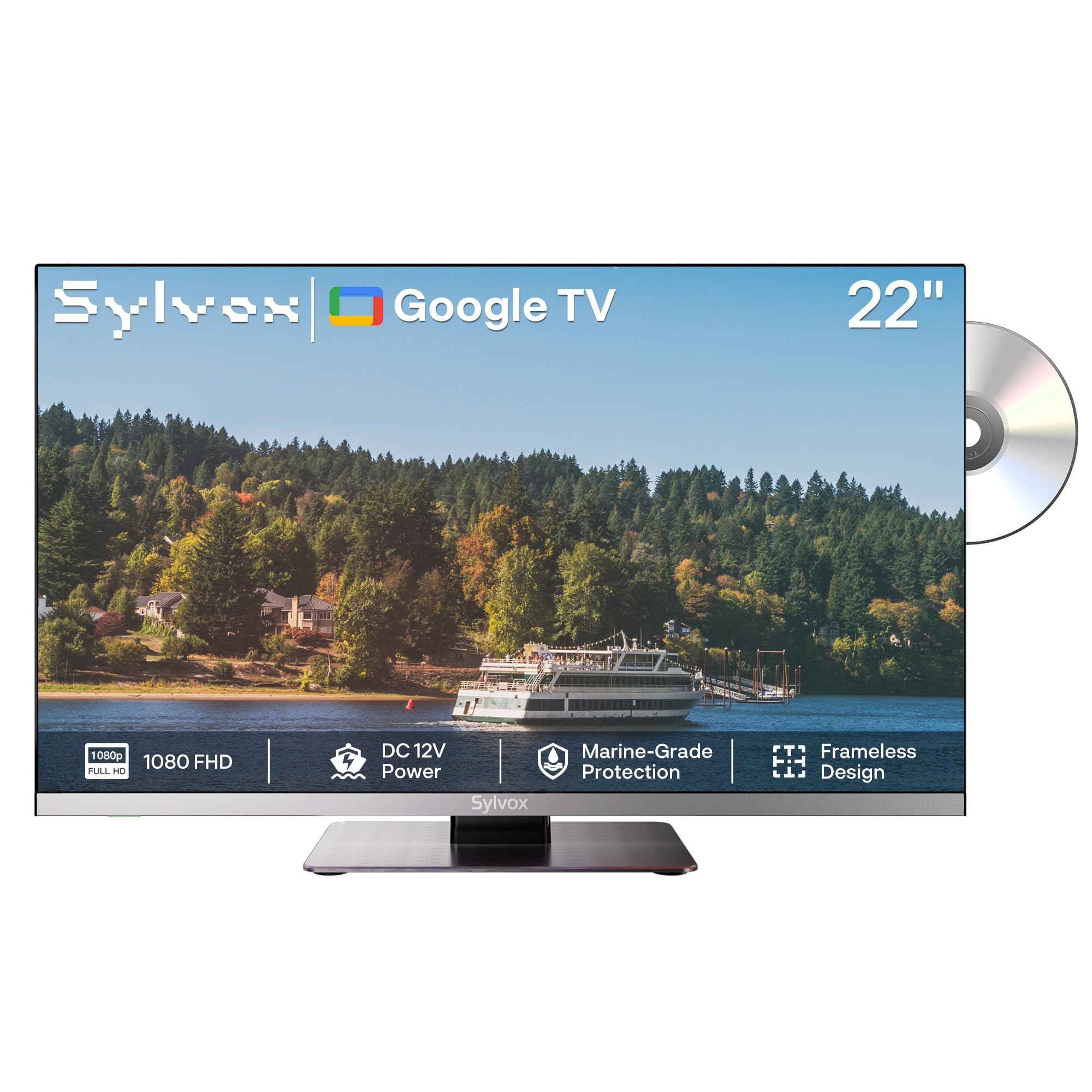 syv ox 22 pollici tv intelligente marine carovana