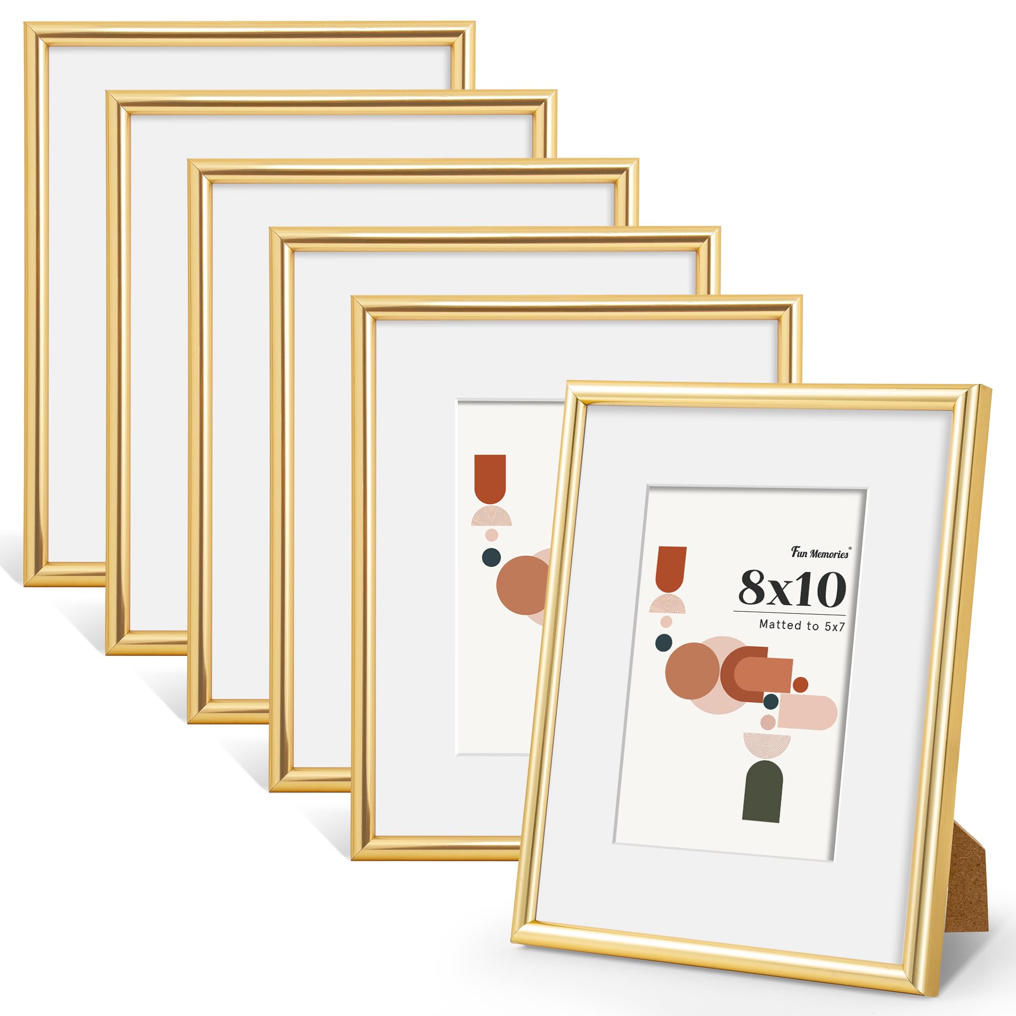 Cadres photo de 20,3 x 25,4 cm pour encadrer des images de deux tailles