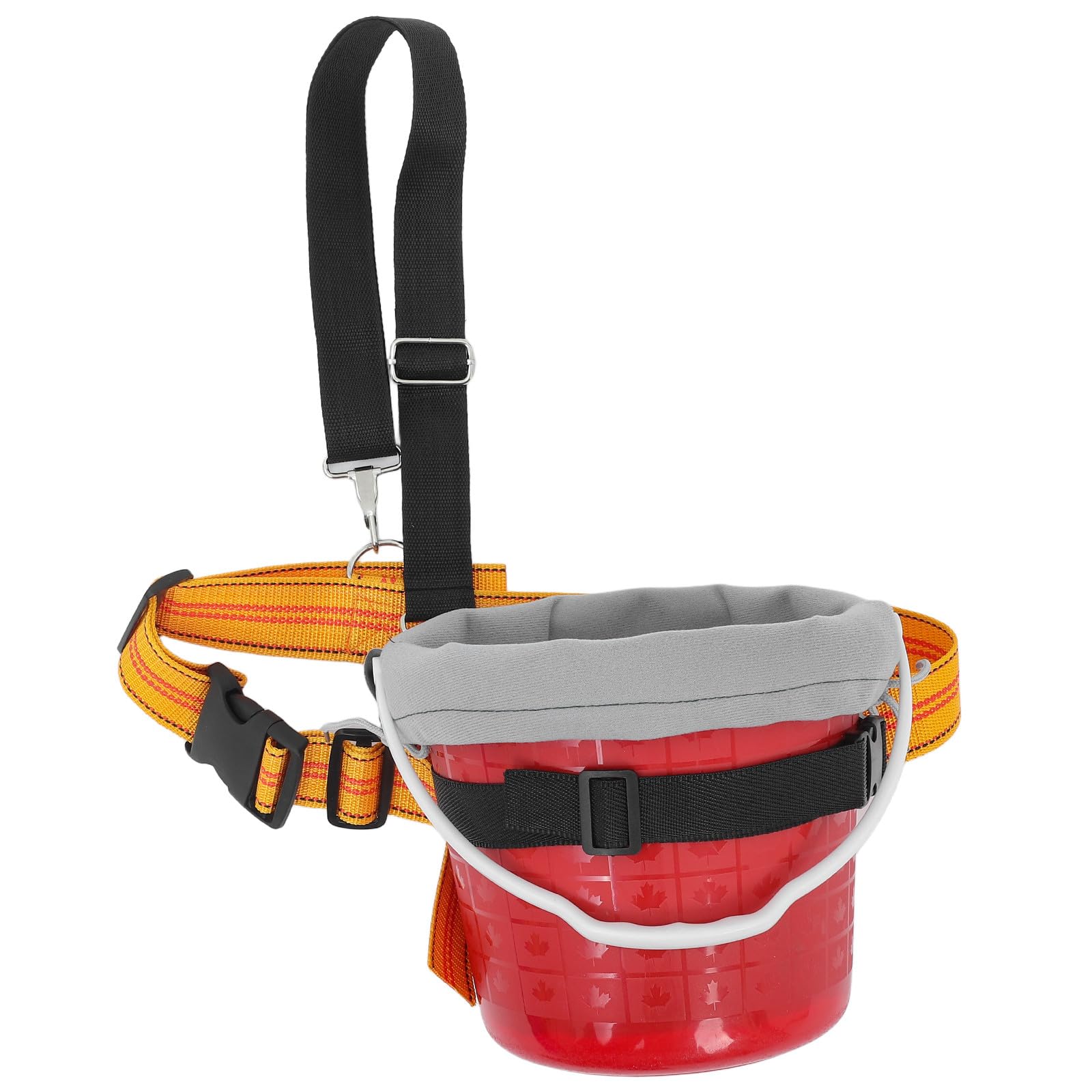 HOMSFOU Cesto portatile per la raccolta della frutta con tracolla | Contenitore per la raccolta facile, attrezzi da giardino per ciliegie, mirtilli, pomodori, trasporto inclinato per la