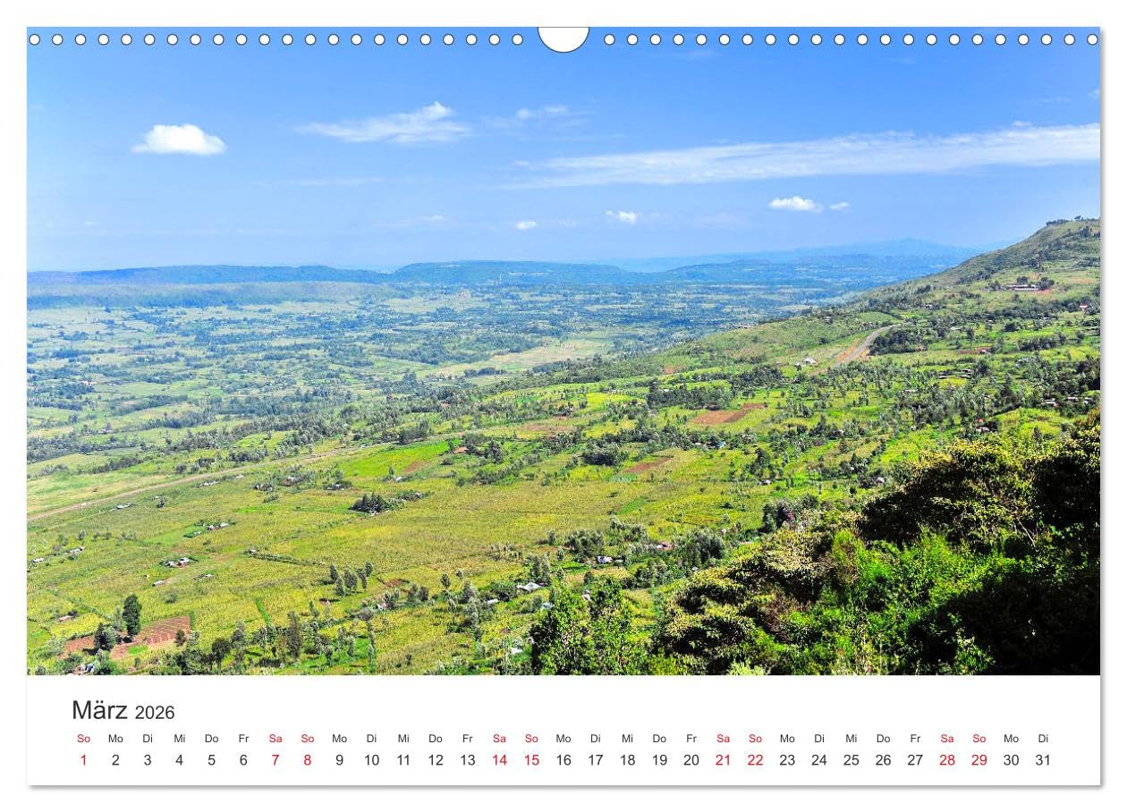 Kenia - Ein Land wie Afrika (Wandkalender 2026 DIN A3 quer), CALVENDO Monatskalender: Kenia, das Land in seinen Facetten (CALVENDO Orte)