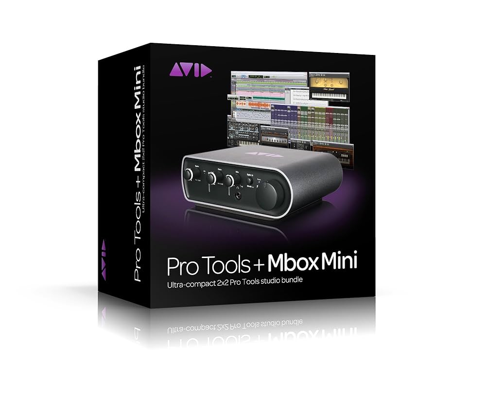 Avid Pro Tools + Mbox Mini Ultra-Compact 2x2 Pro Tools