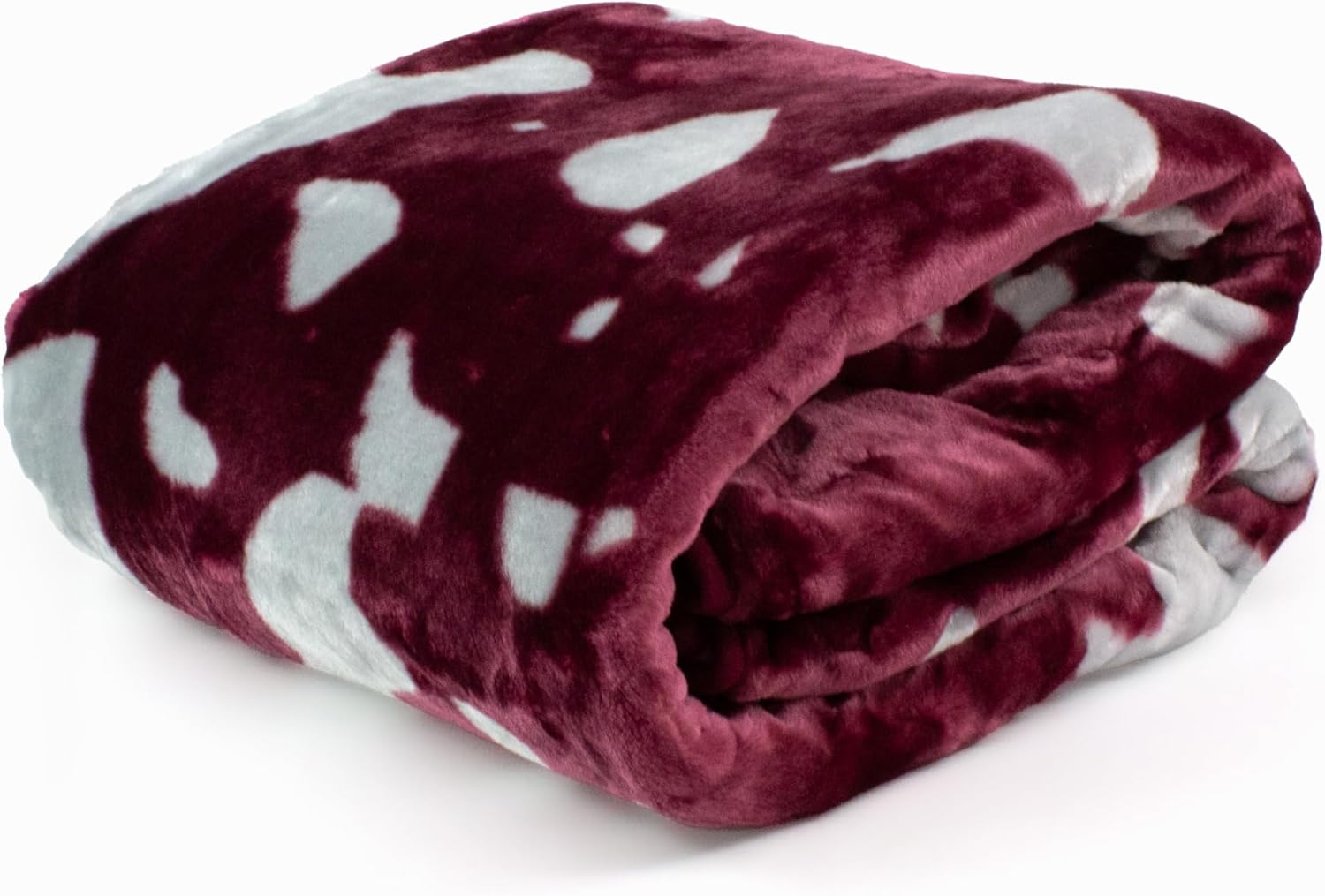 College Covers Everything Comfy Mississippi State Bulldogs Soft and Warm Huge Raschel Throw Blanket, 86" x 63"
