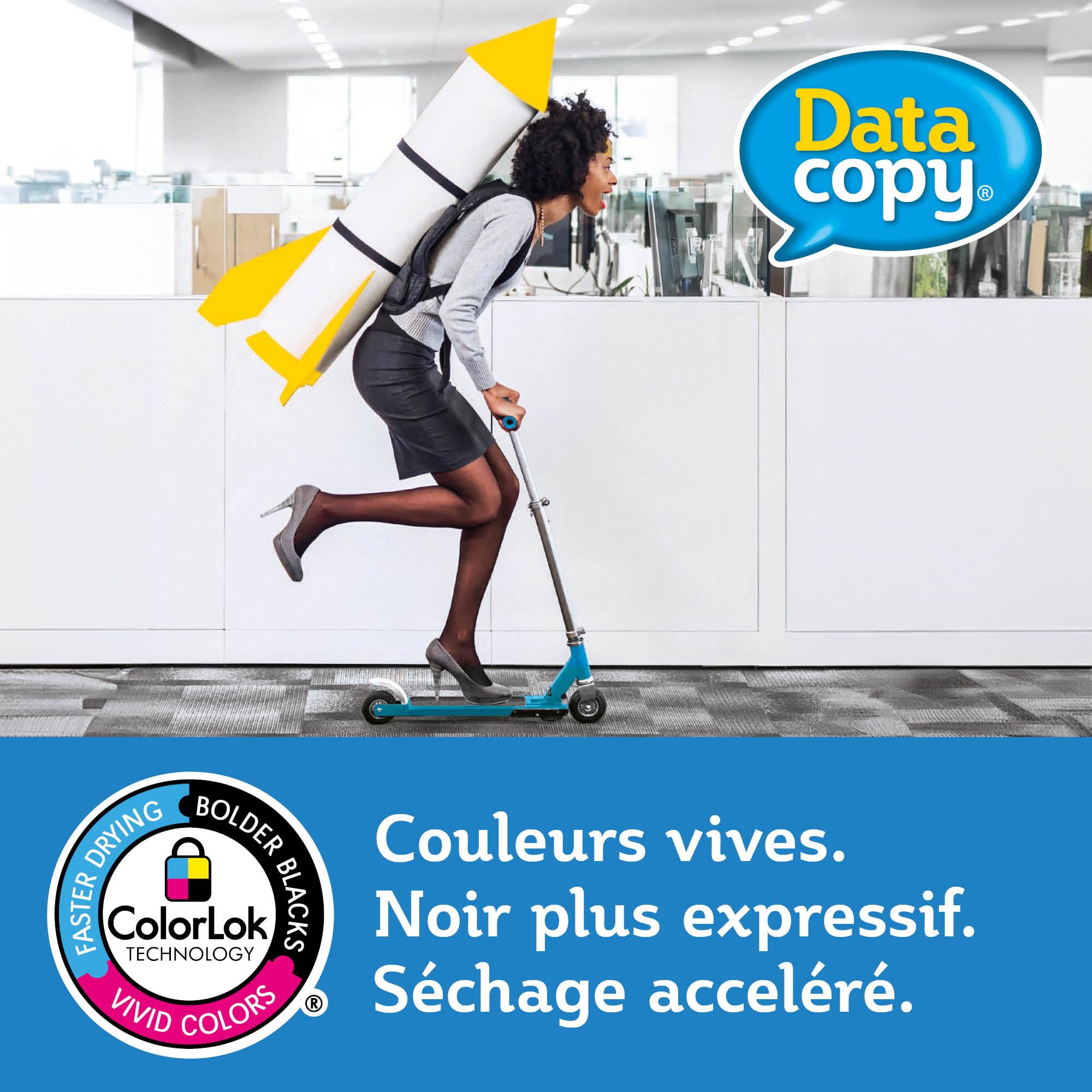 Data Copy - Papier premium Blanc 90 g/m² A4 - Carton de 5 x 500 feuilles