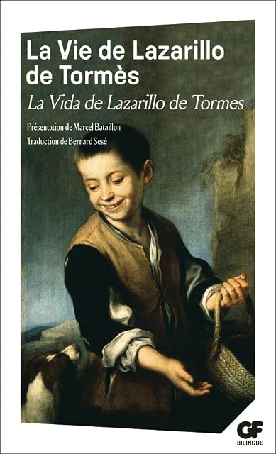 Portada de La Vie de Lazarillo de Tormès/la Vida de Lazarillo de Tormes
