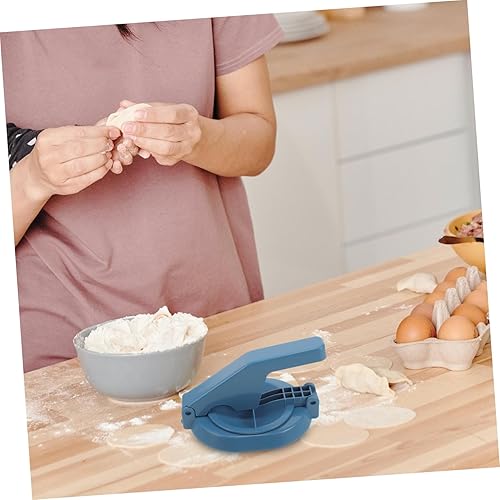 Miniatura 4 de Angoily Prensa de tortilla para hacer albóndigas, fabricante manual para hacer tortillas, tortillas, panqueques, albóndigas de piel, prensa de masa,