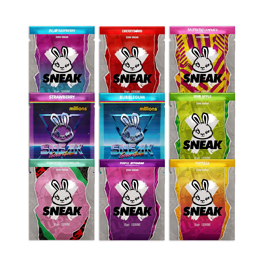 Buy SNEAK Starter Pack InGame Focus Boost Energy Drink, Zero Sugar