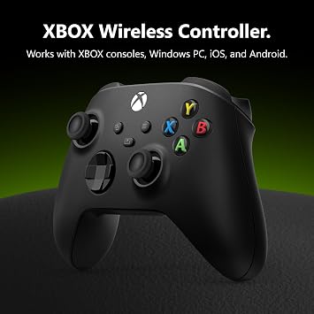 Microsoft Xbox Wireless Controller Siyah, 9. Nesil (Microsoft Türkiye Garantili)
