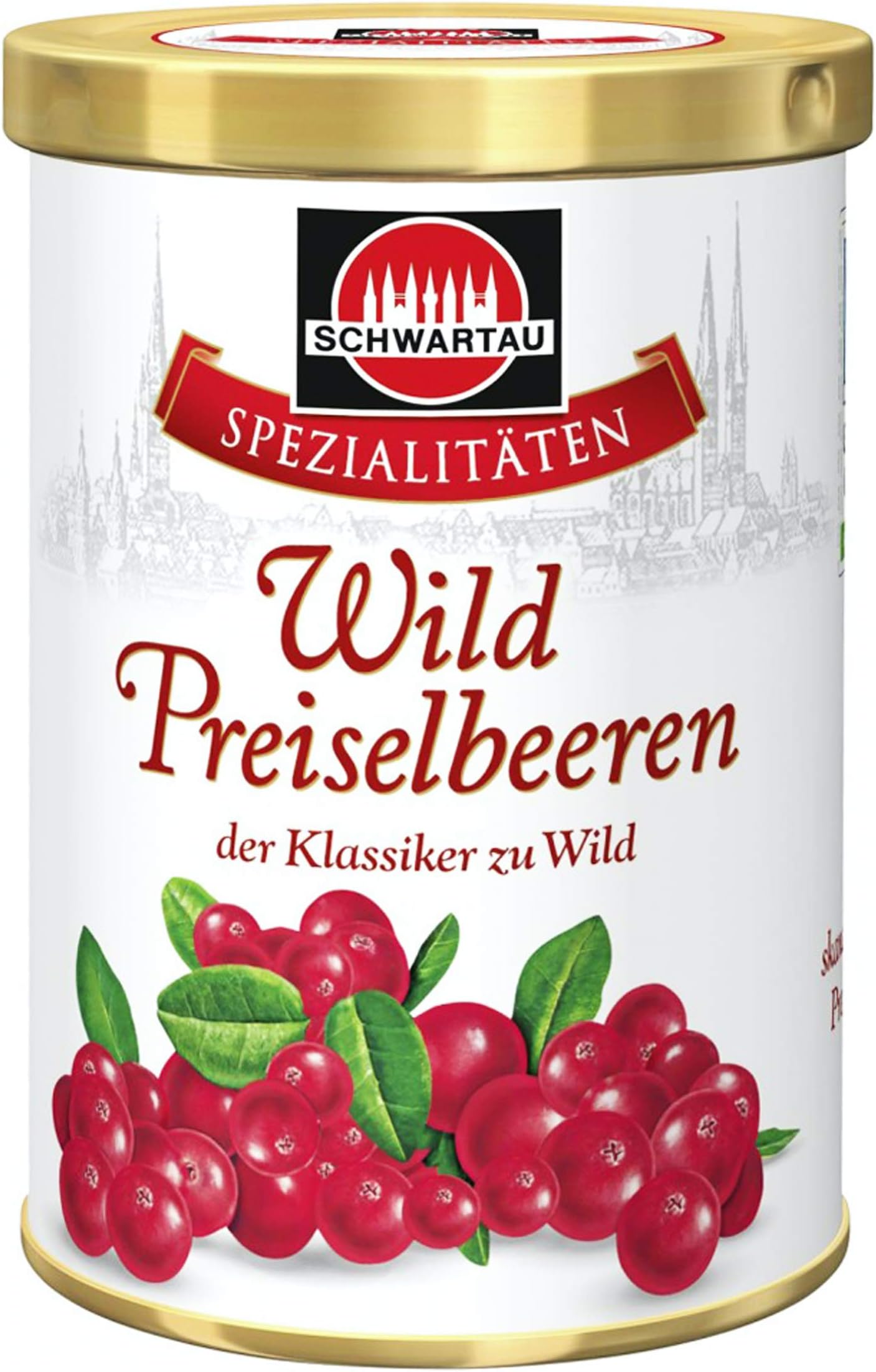 Wild Cowberries Jam 330 g, Schwartau / Germany