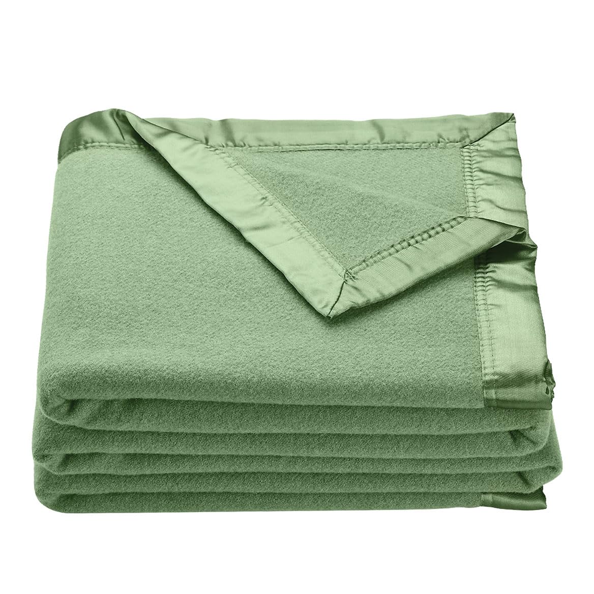 OakRidge Heirloom Merino Wool Blanket – 100% Australian Wool with Vintage Satin Edges – Breathable, Odor-Resistant, All-Season Bedding in King Size –