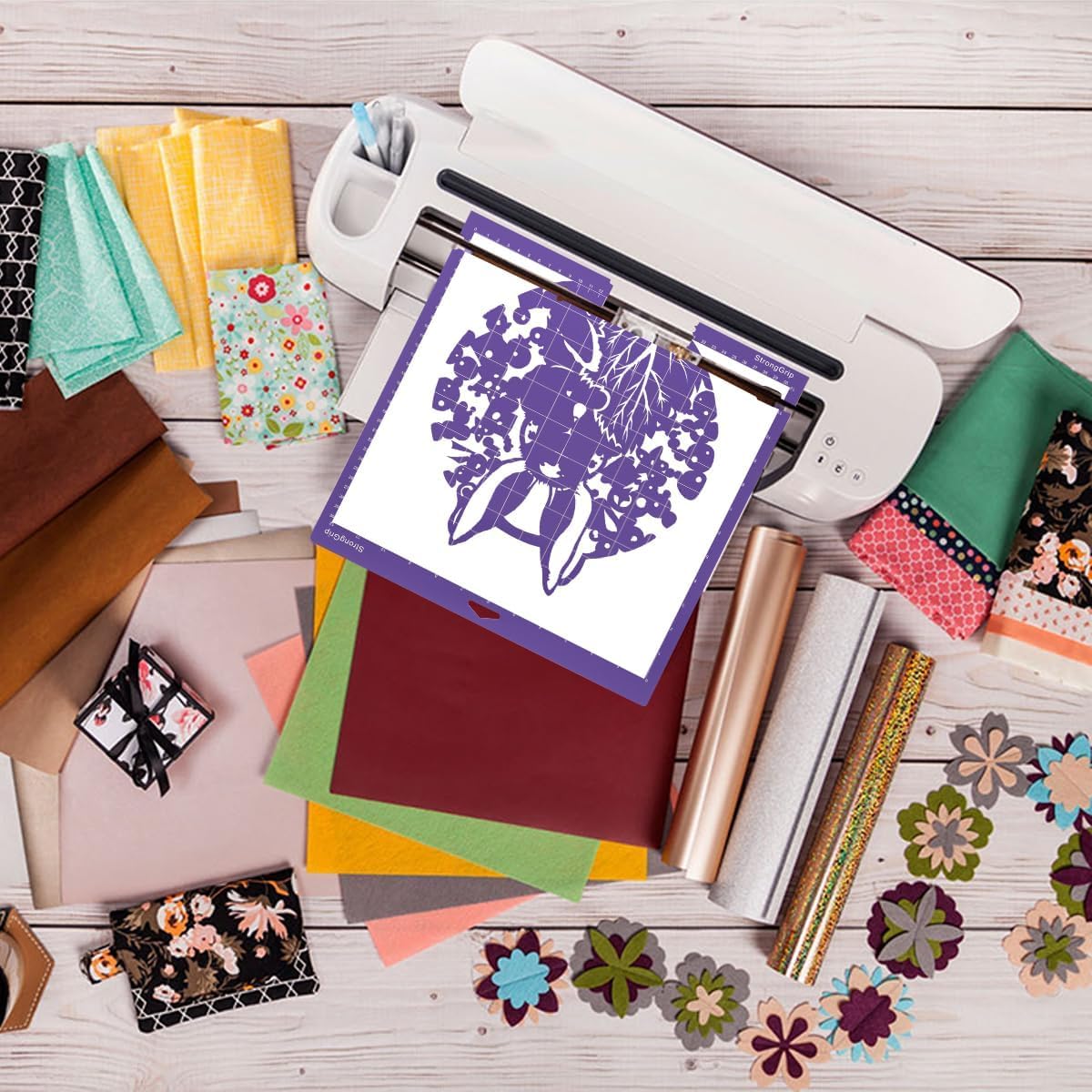 12x12 inch Standard Grip Cutting Mat 3 Pack Quilting Replacement Cut Mats for Cricut Maker