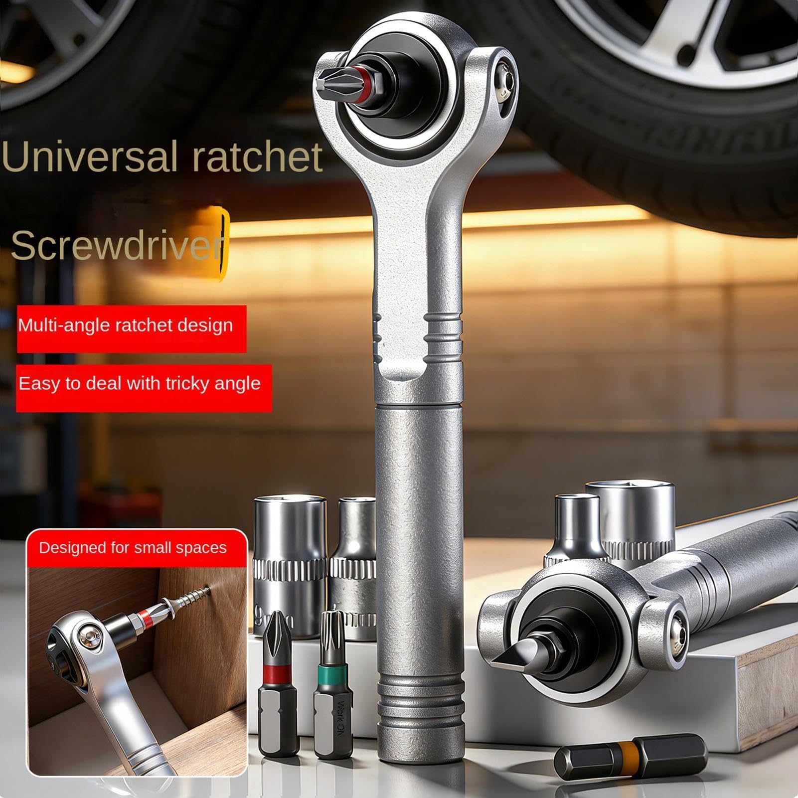 Magnetyczny śrubokręt grzechotkowy 40 w 1 Przenośny Zestaw Naprawczy z Etui | Precyzyjne wkrętaki z odłączaną rączką Do naprawy zegarków, telefonów, elektroniki, komputera, laptopa, tabletu