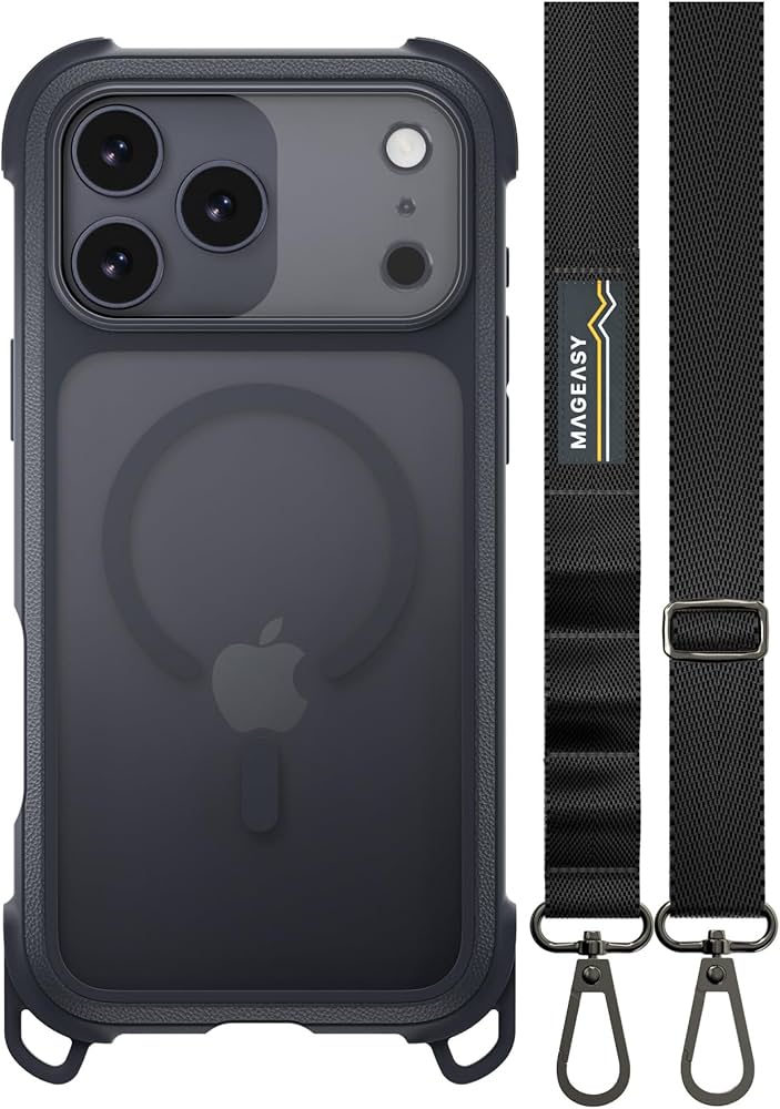 MAGEASY iPhone 17 Pro Max ショルダー ストラップ Amazon.co.jp: 【MagEasy】 iPhone 17 Pro Max 対応 ケース