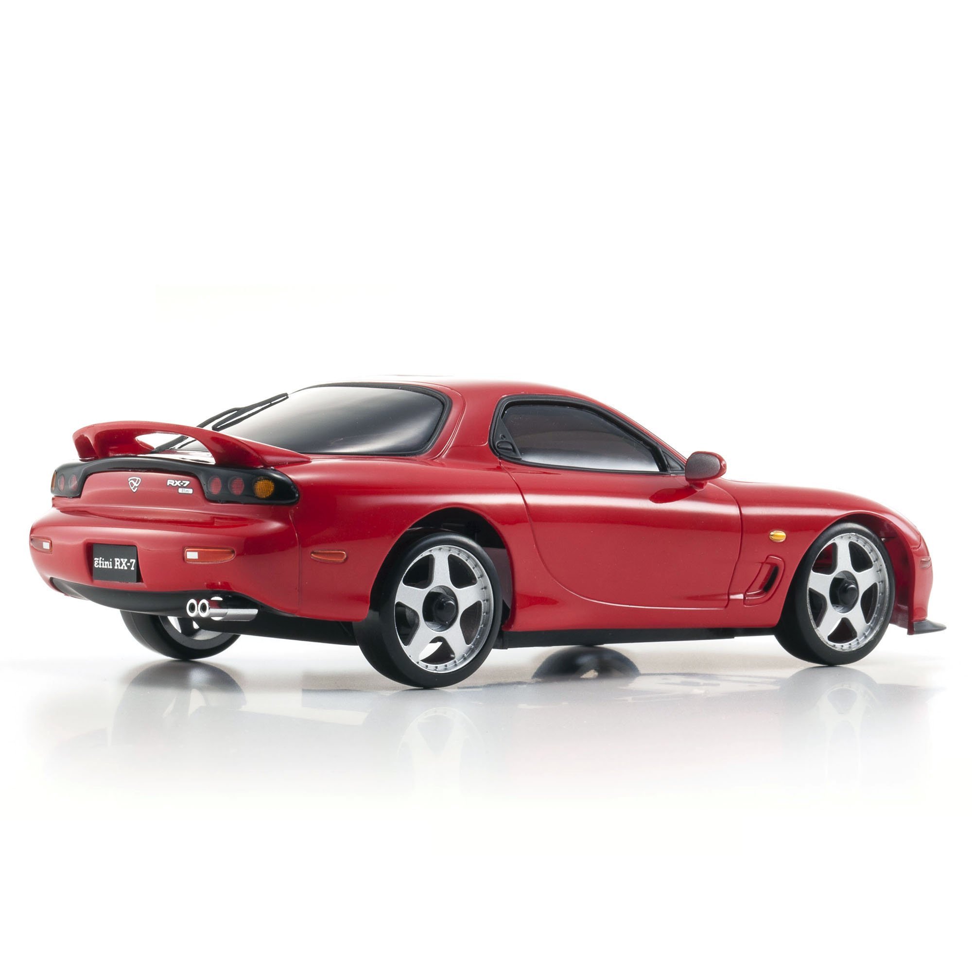 Kyosho Mini-Z AWD Mazda RX-7 FD3S Mini RC Drift Car Toy, Red