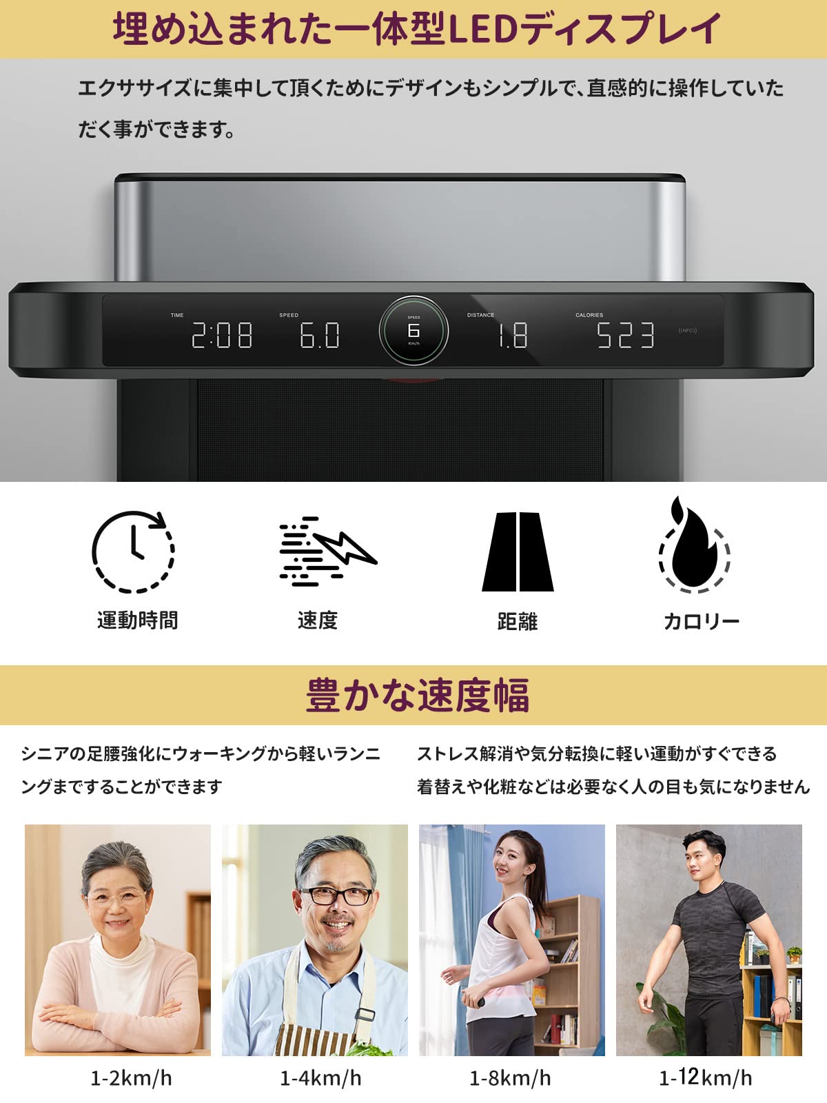 Amazon | KINGSMITH WalkingPad X21 ルームランナー 家庭用 電動 静音 