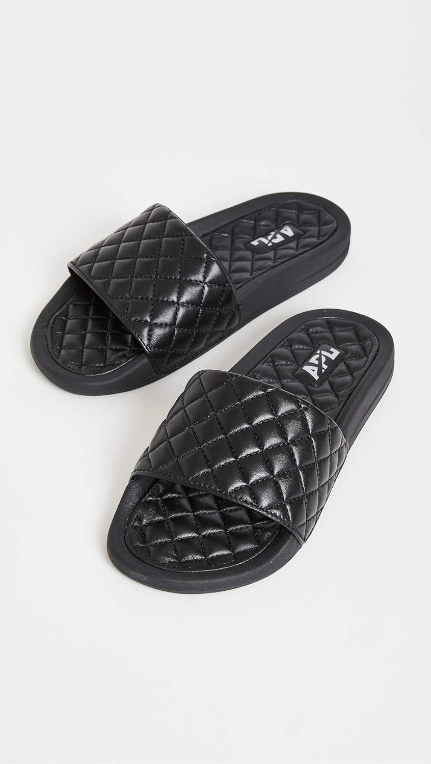 APL Women's Lusso Slides Showdown: Tested Comfort & Neutral Style for 2024's Trendy Summer