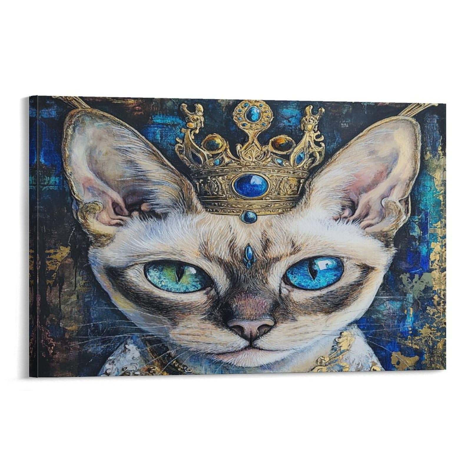 Décoration Murale Sphinx Toile Grand Format pour Mur Vide