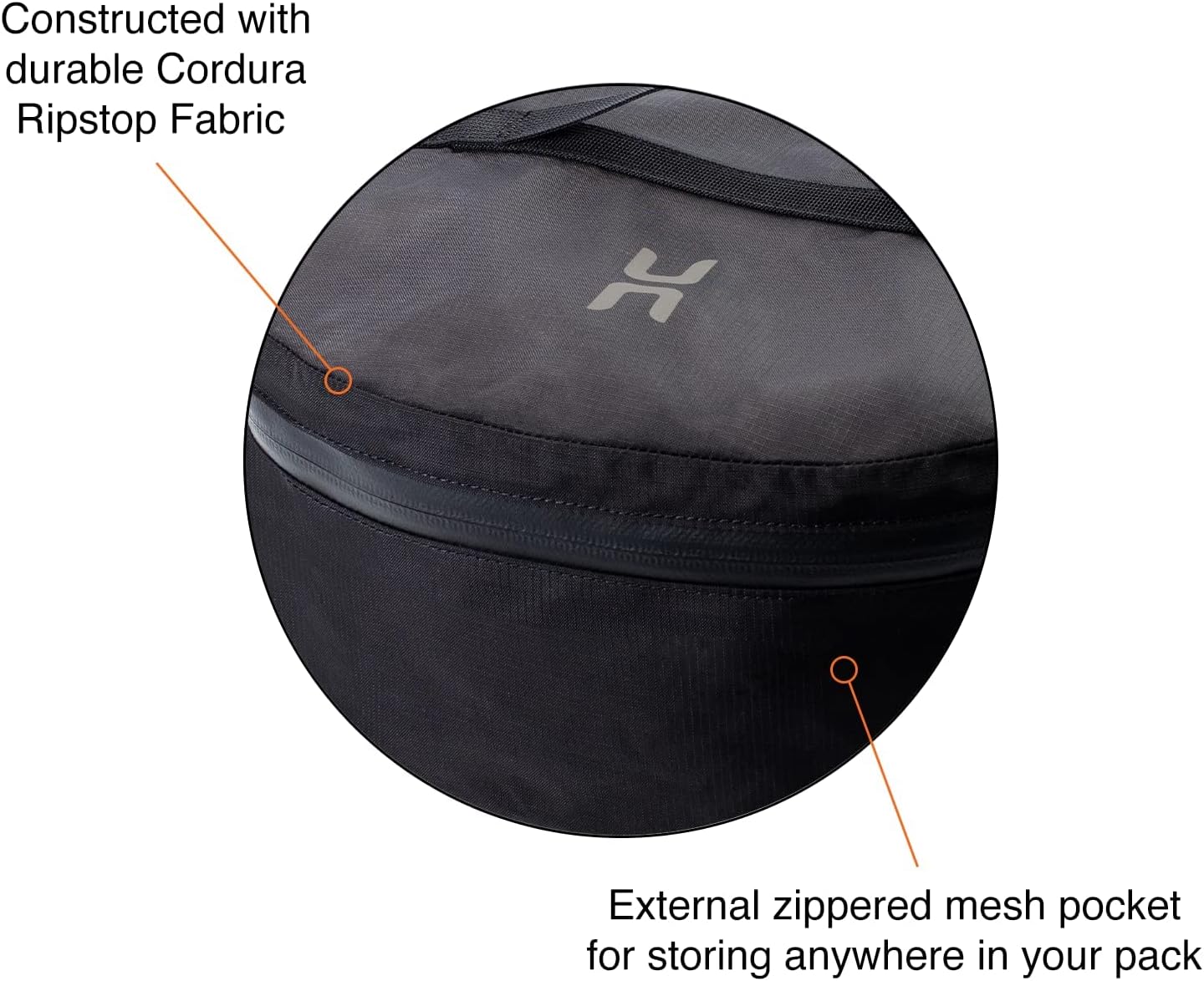Hillsound PackStack Pro Storage Cubes, Waterproof Packing Cubes for Backpacking & Camping Space-Saving Modular Backpack Organizers