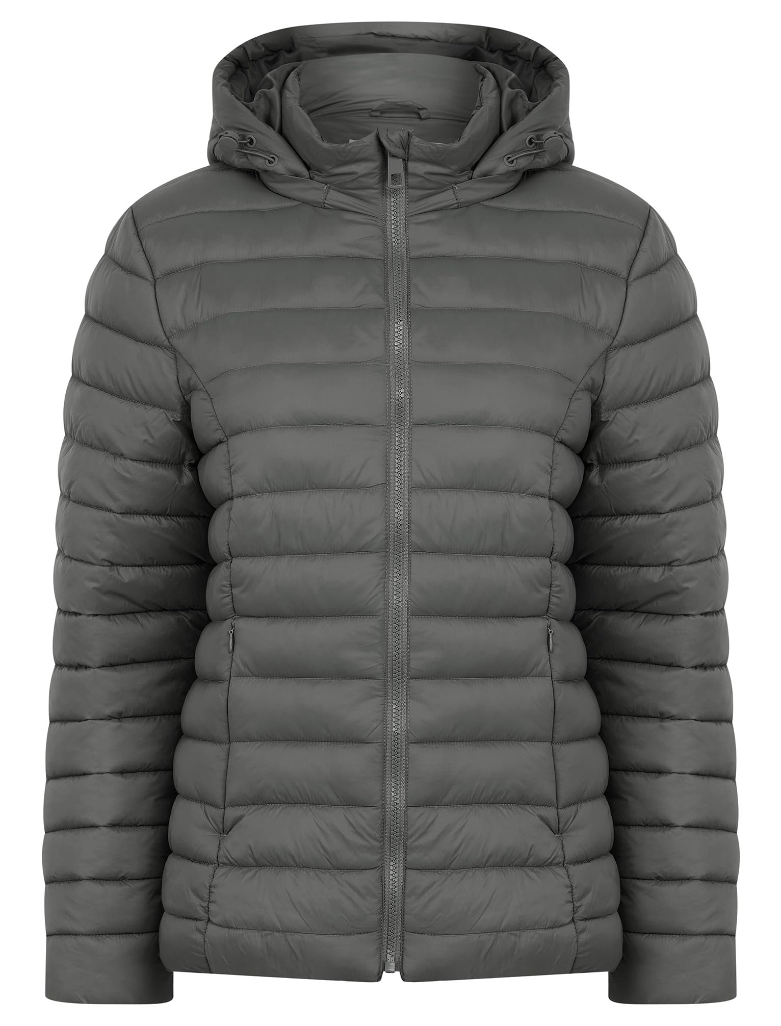 AMARA REYA Women’s 'Jaime' Quilted Puffer Jacket with Detachable Hood