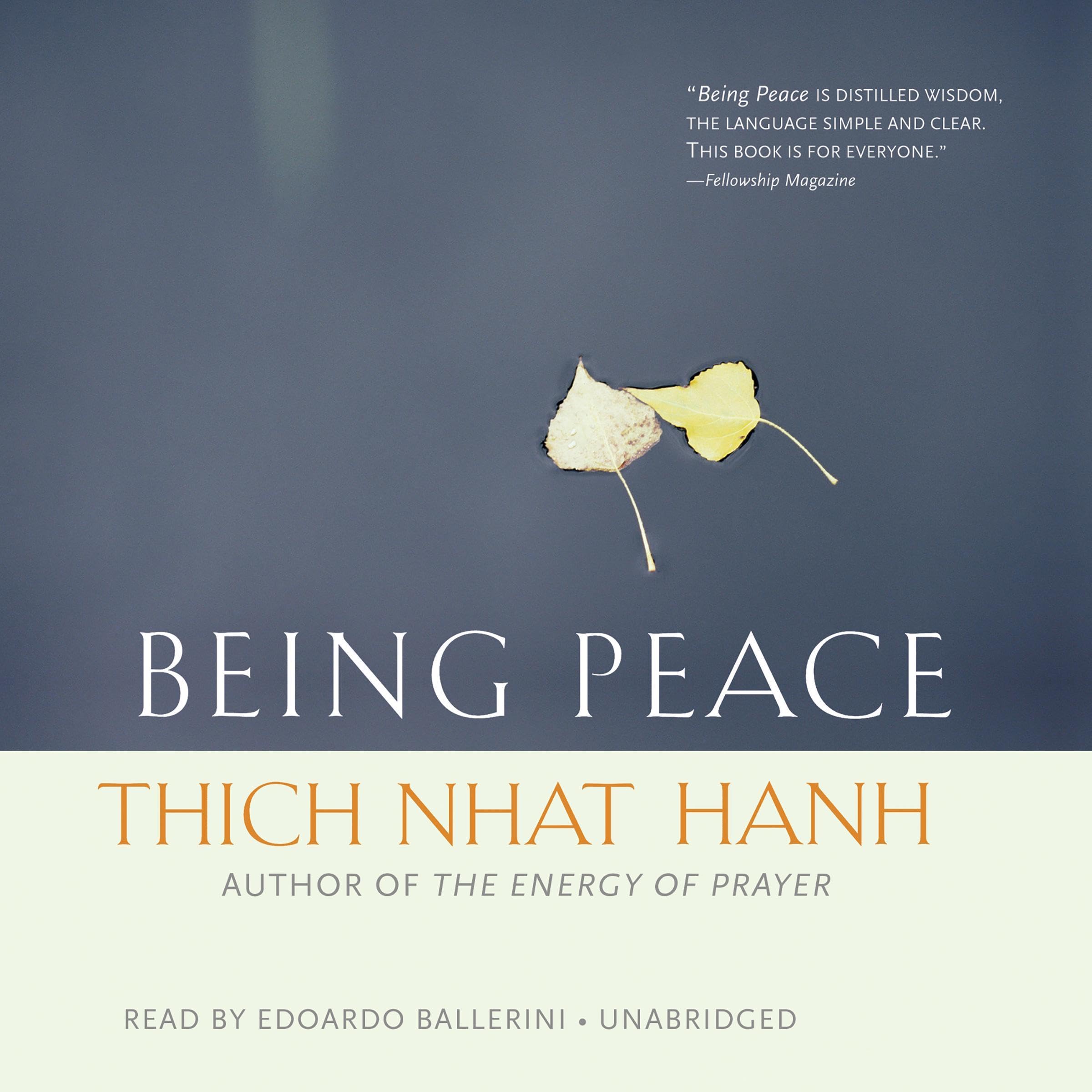 Cover art for Being Peace