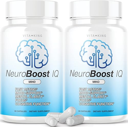 Miniatura 1 de (2 unidades) Neuro Boost IQ Suplemento Brain Pills Mind Ben Carson Neurobooster Neuroboostiq (120 cápsulas)