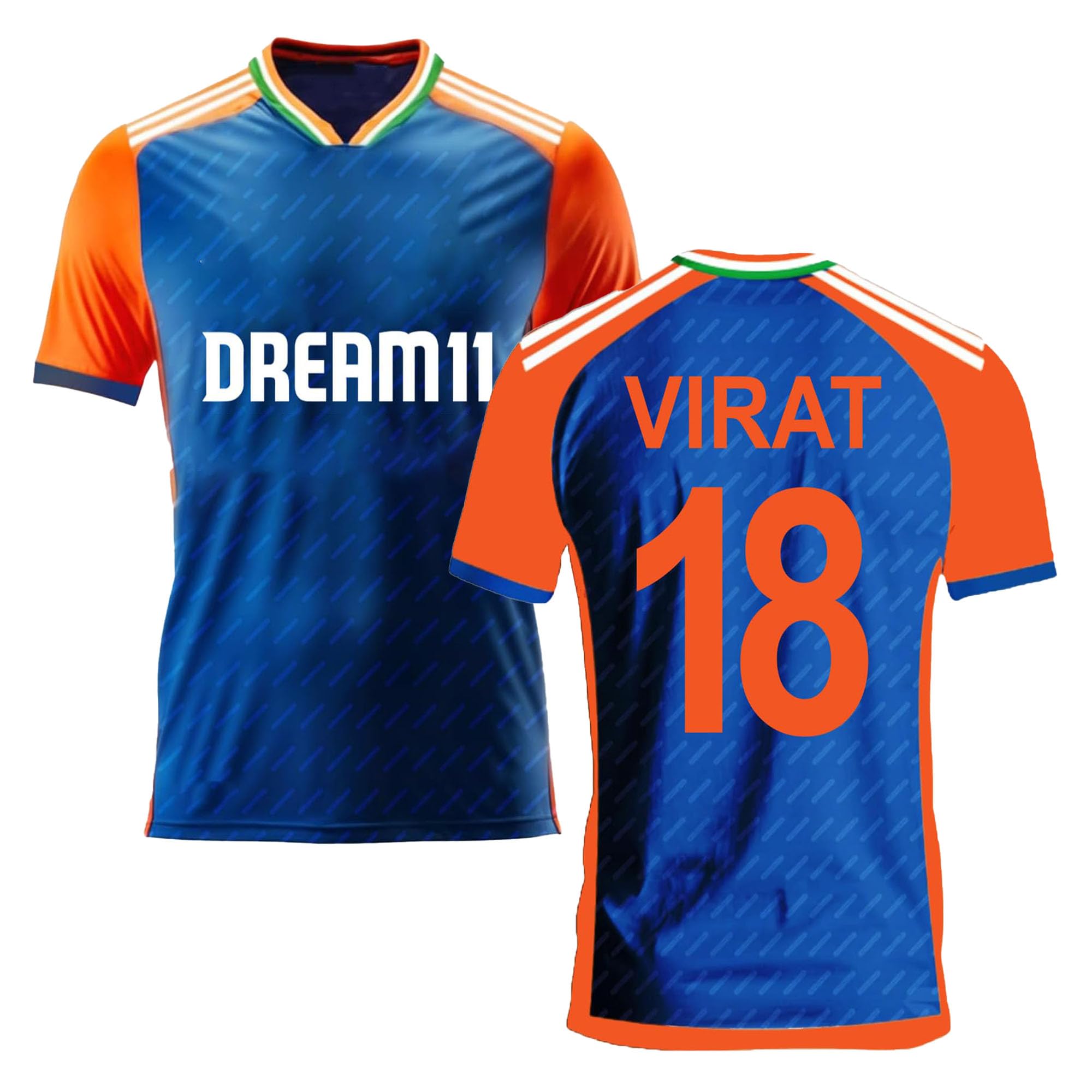 Sports Cricket Official Latest New Virat T20 Worldcup Jersey 2024 (Kids, Boys & Mens) (L, Blue) (B0D5D8DFCS) Amazon Price History, Amazon Price Tracker