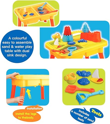 Miniatura 9 de PowerTRC Juguetes de playa  Moldes de arena  Juguetes de arena  Juguetes de caja de arena  Cubos de arena  Kit de construcción de castillo de arena