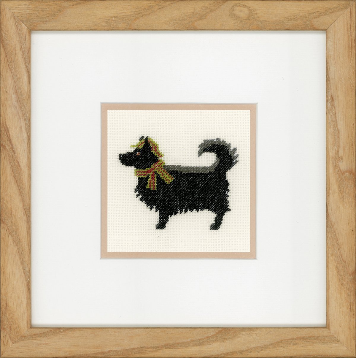 Lanarte Dog in Hat (Linen)