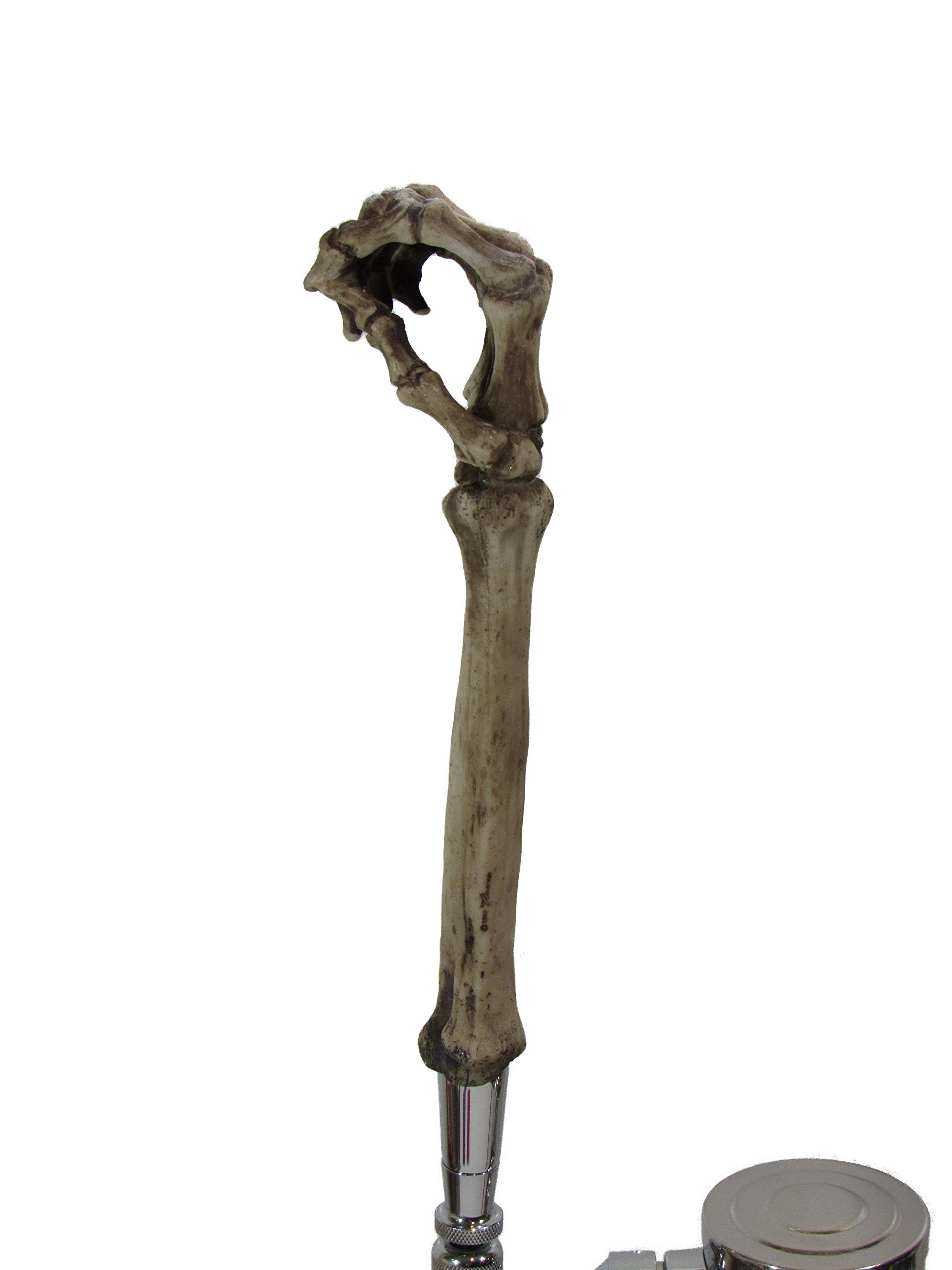 Kool Collectibles Realistic Skeleton Arm Sports Bar Beer Tap Handle Kegerator Resin Zombie Breweriana Bar