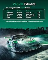 Vista 2 de SCITOO Compresor de CA con embrague para Suzuki Grand Vitara 2.5L 1999 2000 2001 2002 2003 2004 2005, compresor de aire acondicionado