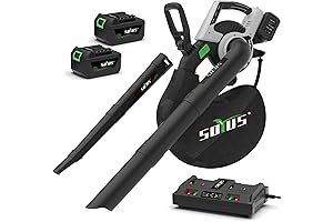 Cordless Leaf Blower & Vacuum with Battery and Charger Included