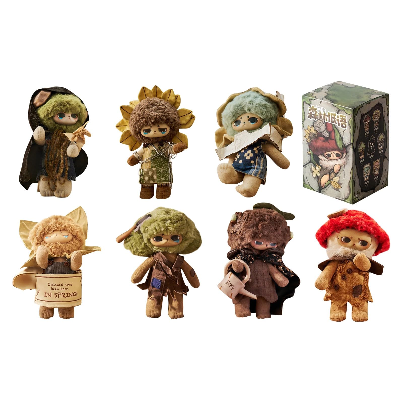 HGWOPGASD YOOKI/Nommi/PIPPY/KIMMON/Cino's Dreamland Circus//Cino Black MondayCino/Cino Chessino Land/TimeShare Plush Dolls Blind Box Cute Figures Collectible Toys Birthday Gifts A20