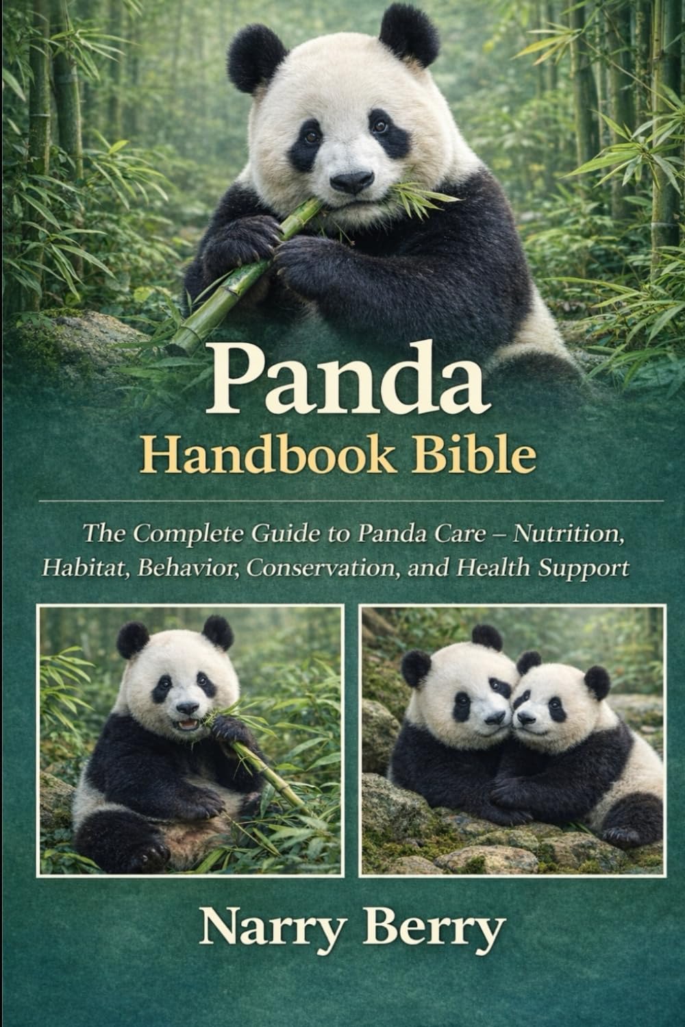PANDA HANDBOOK BIBLE: The Complete Guide to Panda Care – Nutrition, Habitat, Behavior, Conservation, and Health Support