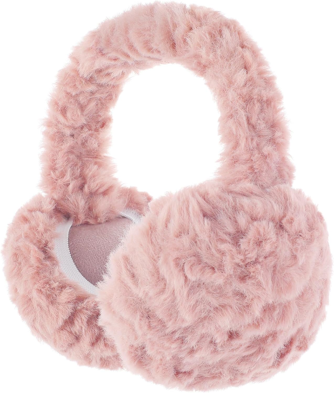Passionbility Ear Muffs For Winter Women, Soft Fluffy Foldable Ear Covers