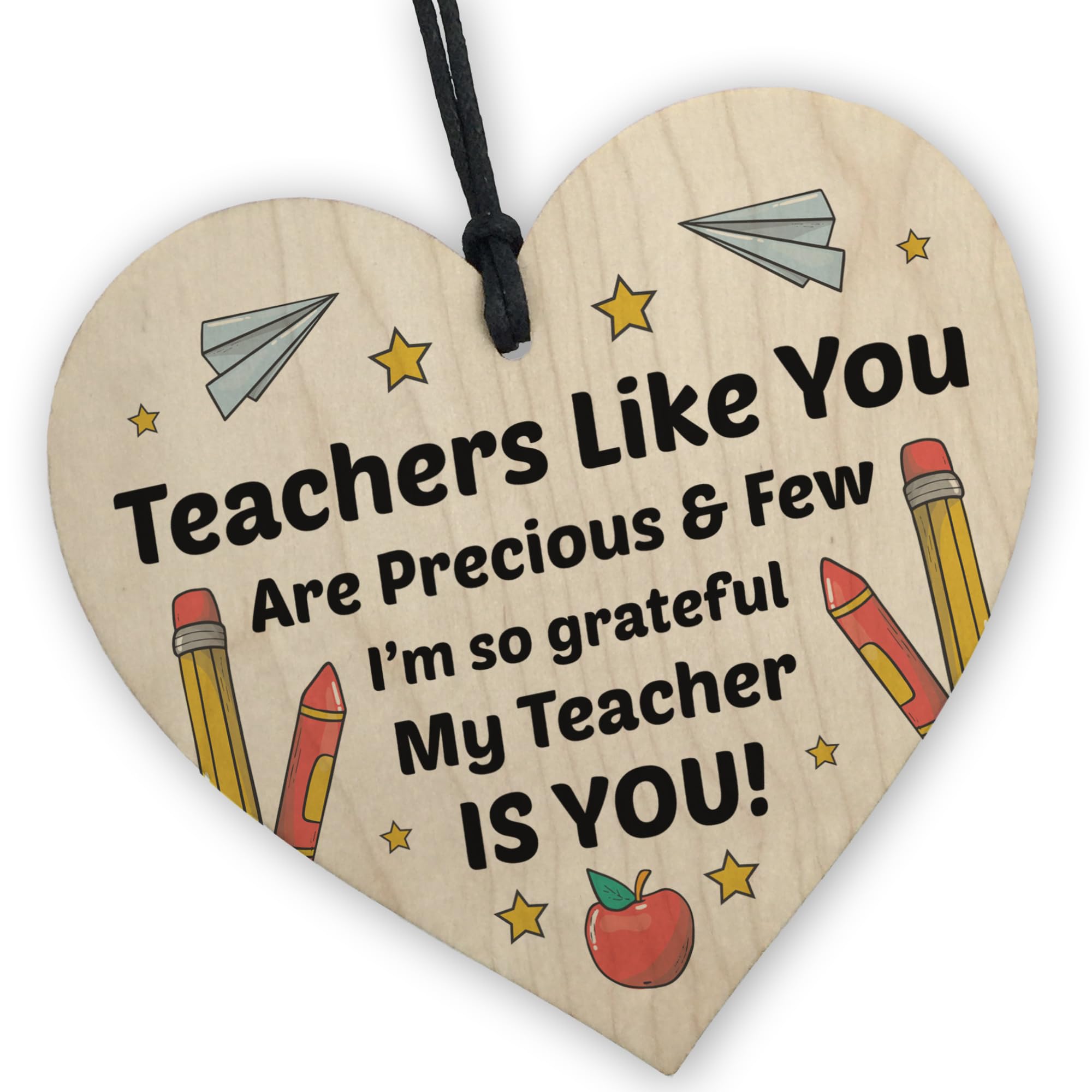 Red Ocean Teacher Appreciation Gifts For Women Men - 'Precious And Few' - Teacher Thank You Gifts - End of Term Leaving School Nursery Gifts - Thank You Gifts For Teacher TA
