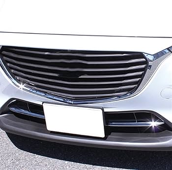 Amazon | フロントバンパーグリル 車クロームシルバー下部フロント