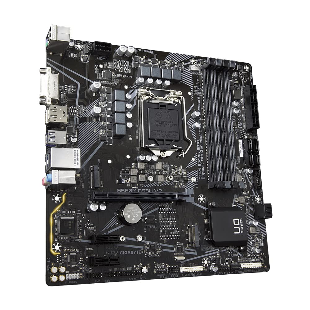 Amazon | GIGABYTE B560M DS3H V2 Intel B460 LGA 1200 Micro